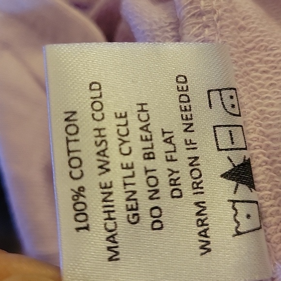 Mud Pie Iris Tie Dye Sweatshirt navy pink white 100% cotton sz Small/Medium …New - Picture 9 of 9